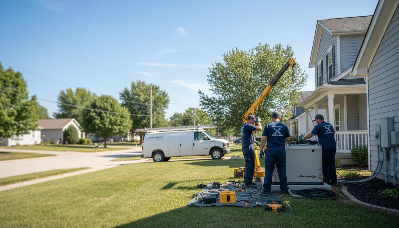 Generator Installation in College Corner, OH near me